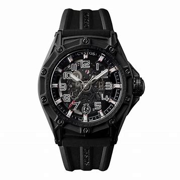 ★ CVSTOS クストス 純正 黒 ラバーベルト 激安出品 ★ ☆ CVSTOS クストス 純正 黒 ラバーベルト 激安出品 ☆ 時計